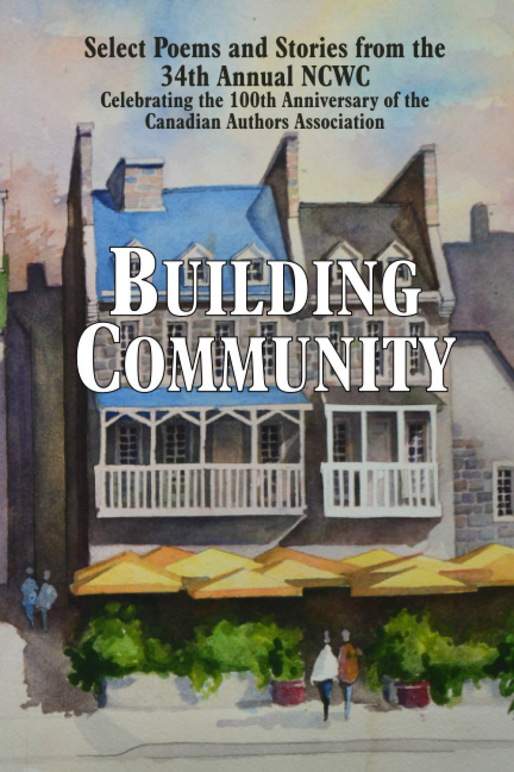The cover of the Building Community Anthology